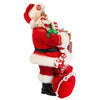 Kurt Adler Fabriché Santa With Christmas Candy and Bag