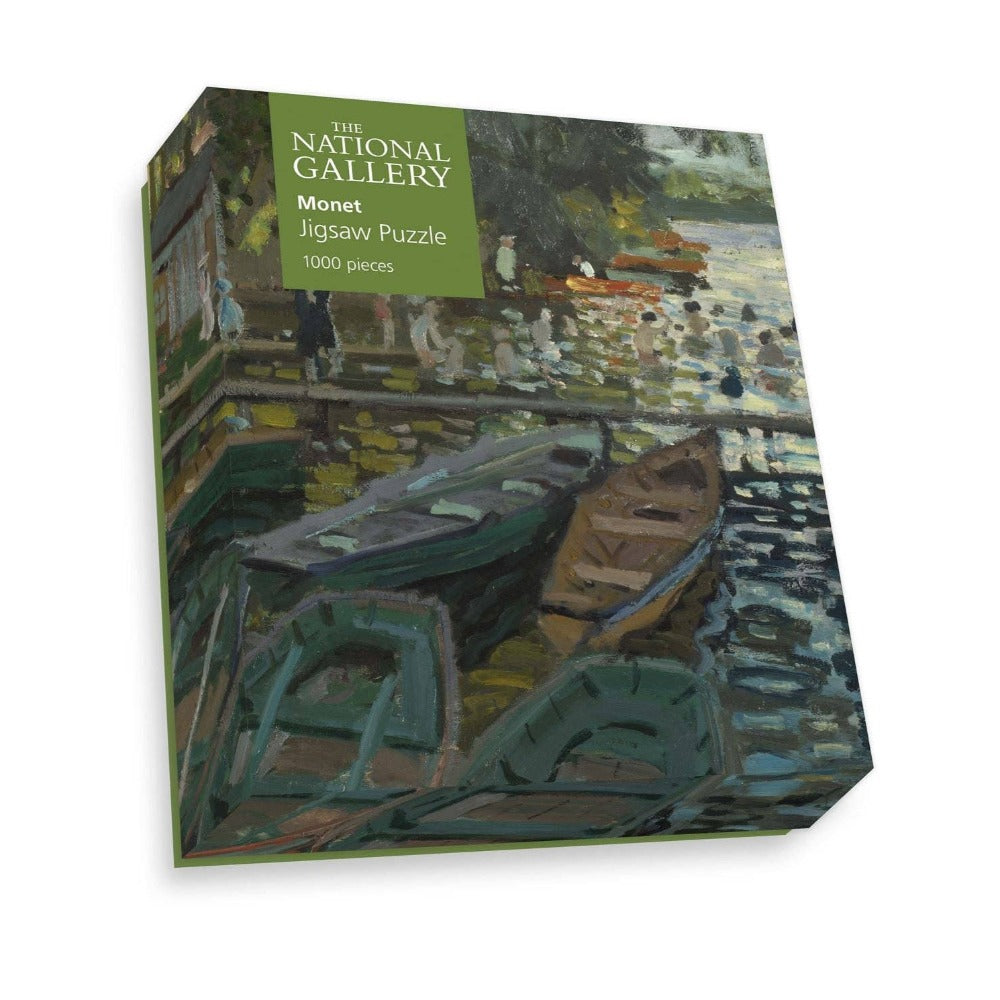 Bathers at La Grenouillere - National Gallery 1000 Piece Jigsaw Puzzle | Putti Fine Furnishings 