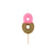  "We Heart Birthdays" Pink Glitter Number Candle -eight, TT-Talking Tables, Putti Fine Furnishings