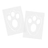 Ginger Ray Easter Bunny Foot Print Stencil | Le Petite Putti Party Supplies
