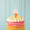 Multicolor Number Candle -Nine | Putti Celebrations Canada