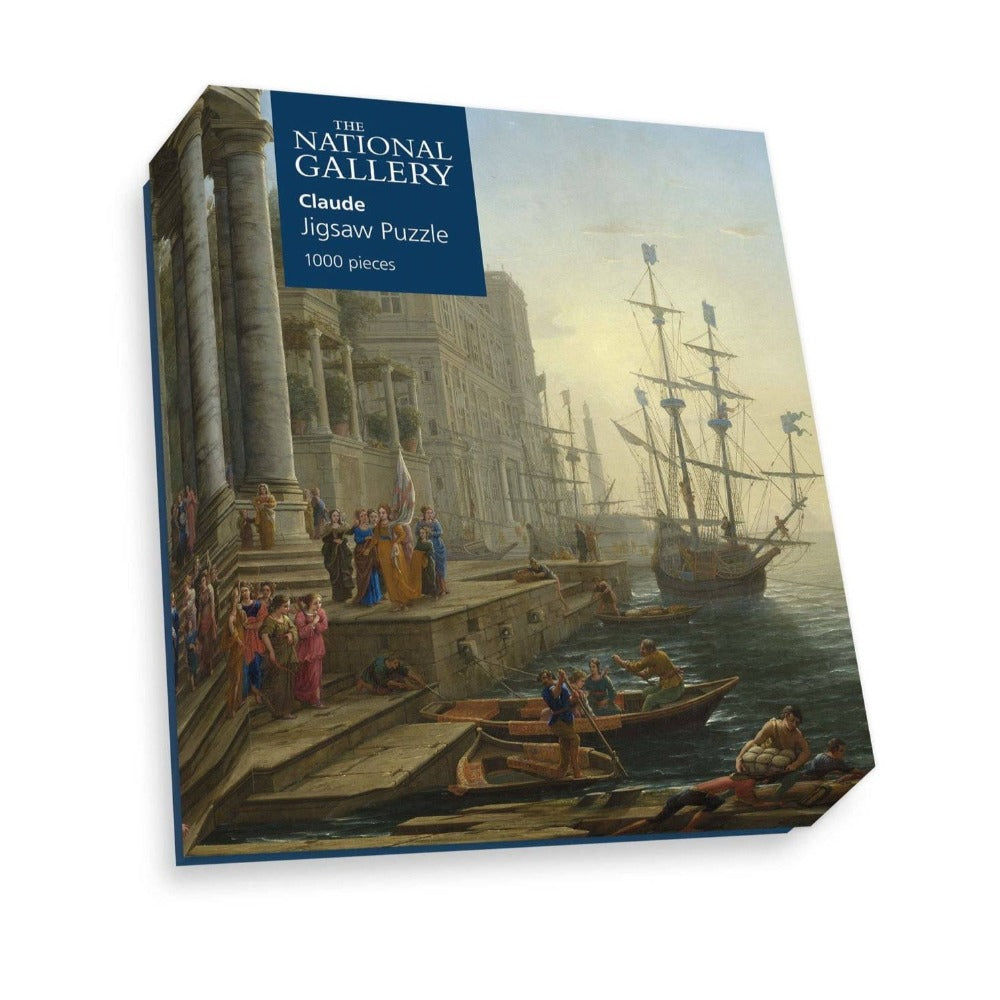 Seaport with the Embarkation of Saint Ursula National Gallery Jigsaw Puzzle - 1000 pieces | Putti 