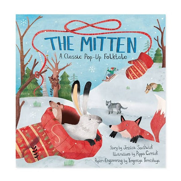 Up with Paper - The Mitten Pop Up Book | Le Petite Putti Canada 