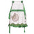  Miss Rose Sister Violet Child's Green Floral Apron, MRSV-Miss Rose Sister Violet, Putti Fine Furnishings