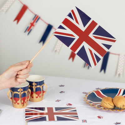Hand Held Union Jack Flags | Putti Party Supplies