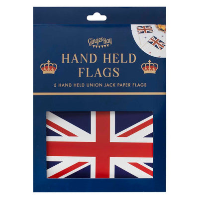 Hand Held Union Jack Flags  Putti Party Supplies - Putti Fine Furnishings