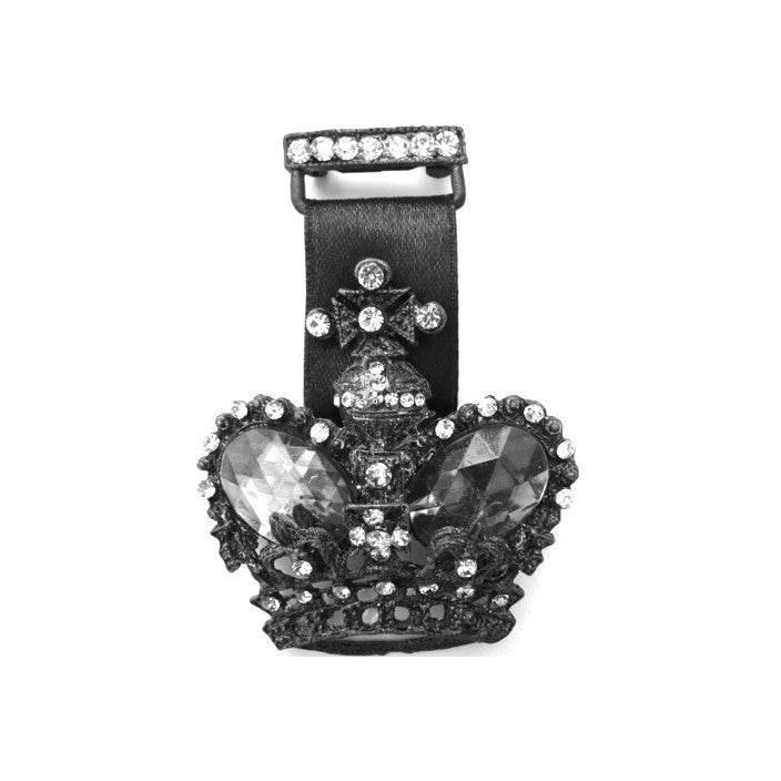  Miss Rose Sister Violet Crown Brooch, MRSV-Miss Rose Sister Violet, Putti Fine Furnishings