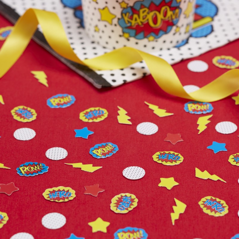  Superhero Table Confetti, GR-Ginger Ray UK, Putti Fine Furnishings