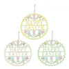 Wooden Fretwork Happy Easter Decorations | Putti Easter