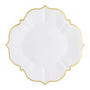 White Lunch Plates