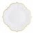 White Lunch Plates