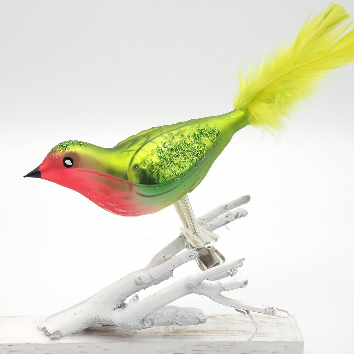Mrs. Twinkle - "SPRING" Glassbird - Christmas Ornament