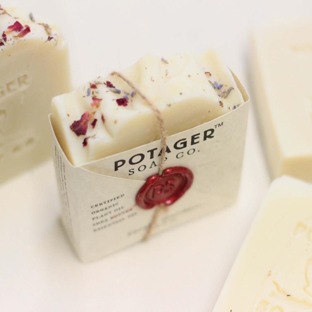 Potager Soap Company Handmade Organic Soap - Secret Garden | Putti 