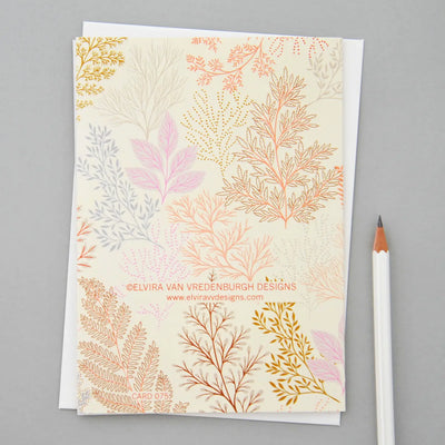 'Botanics' Greetings Card