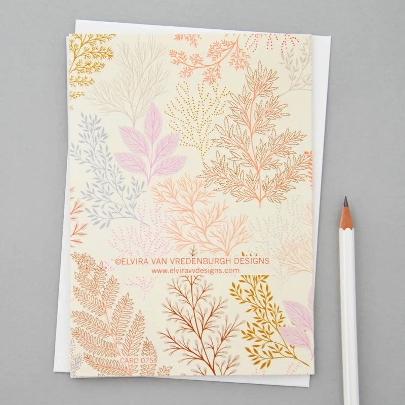 'Botanics' Greetings Card