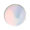 Iridescent Low Rim Paper Plates - Small