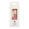 Rose Gold Glitter Number Candle - One