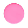 Hot Pink Low Rim Paper Plates - Small
