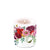 Flower Border White Candle - Small