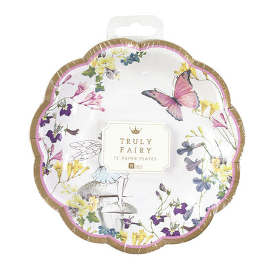 "Truly Fairy" Paper Plates, TT-Talking Tables, Putti Fine Furnishings