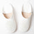 Moroccan Leather Babouche Slipper with Beads - White