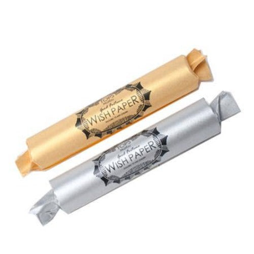 Tops Malibu Wish Paper Gold and Silver | Putti Fine Furnishings 