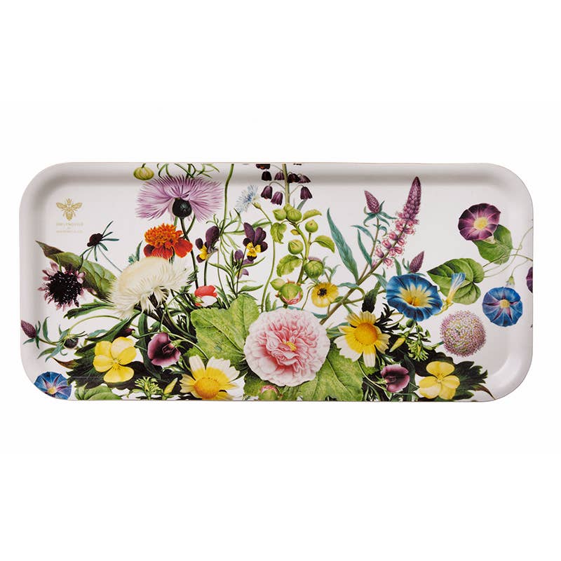 Flower Garden Serving Tray | Putti Fine Furnishings Canada 
