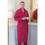 Men's Red Tartan Flannel Robe | Putti Fine Fashions 