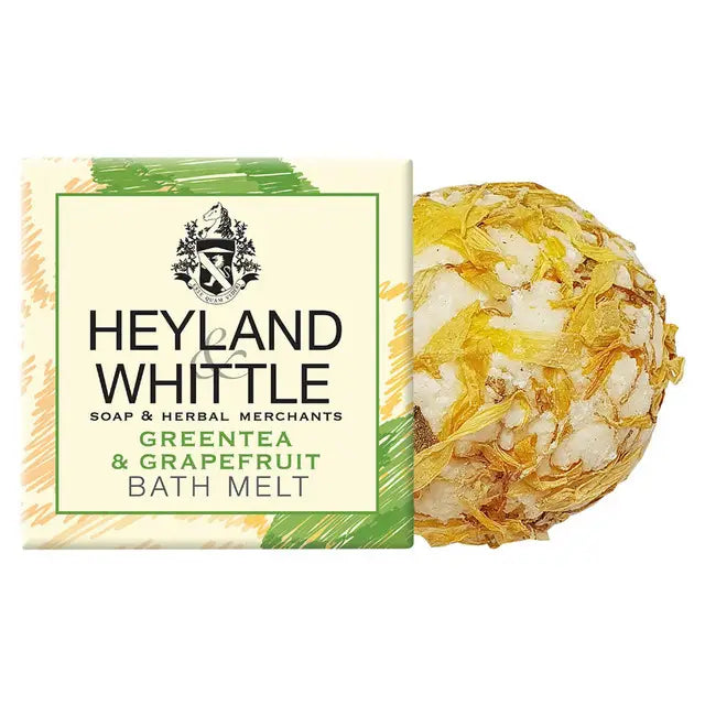 Heyland & Whittle Green Tea & Grapefruit Bath Melt