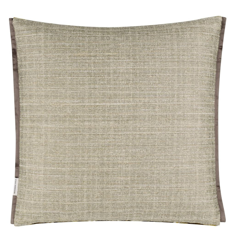 Designers Guild Manipur Oyster Cushion | Putti Fine Furnishings Canada