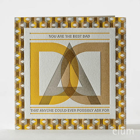  Mod Dad Greeting Card, ED-Ellum Design, Putti Fine Furnishings