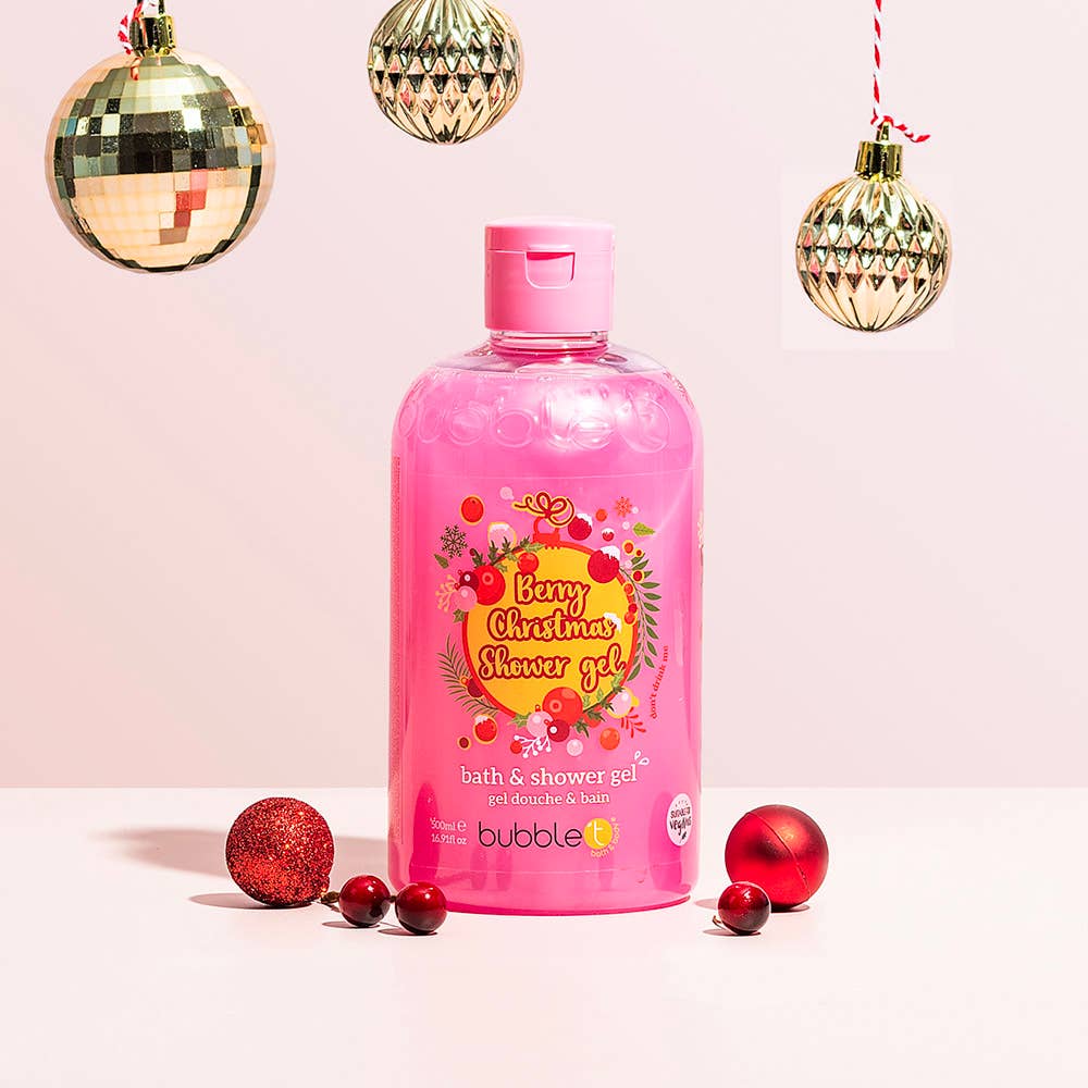 Berry Christmas Moisturising Bath & Shower Gel | Putti Christmas Canada