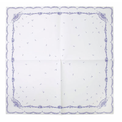 Party Porcelain Blue Paper Tablecloth -  Party Supplies - Talking Tables - Putti Fine Furnishings Toronto Canada - 3
