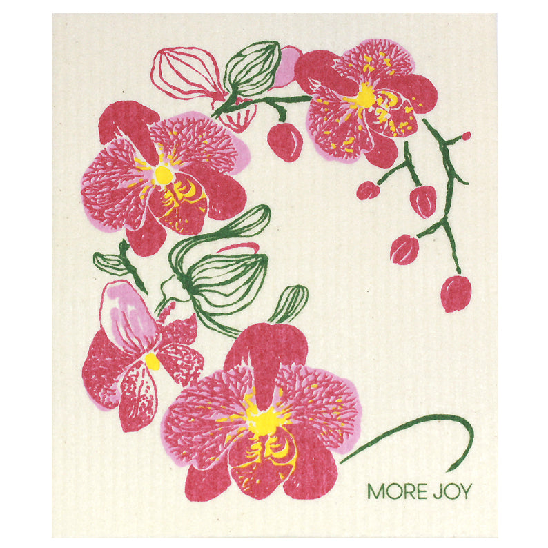 More Joy Pink Orchid Swedish Cloth | Putti Fine Furnishings 
