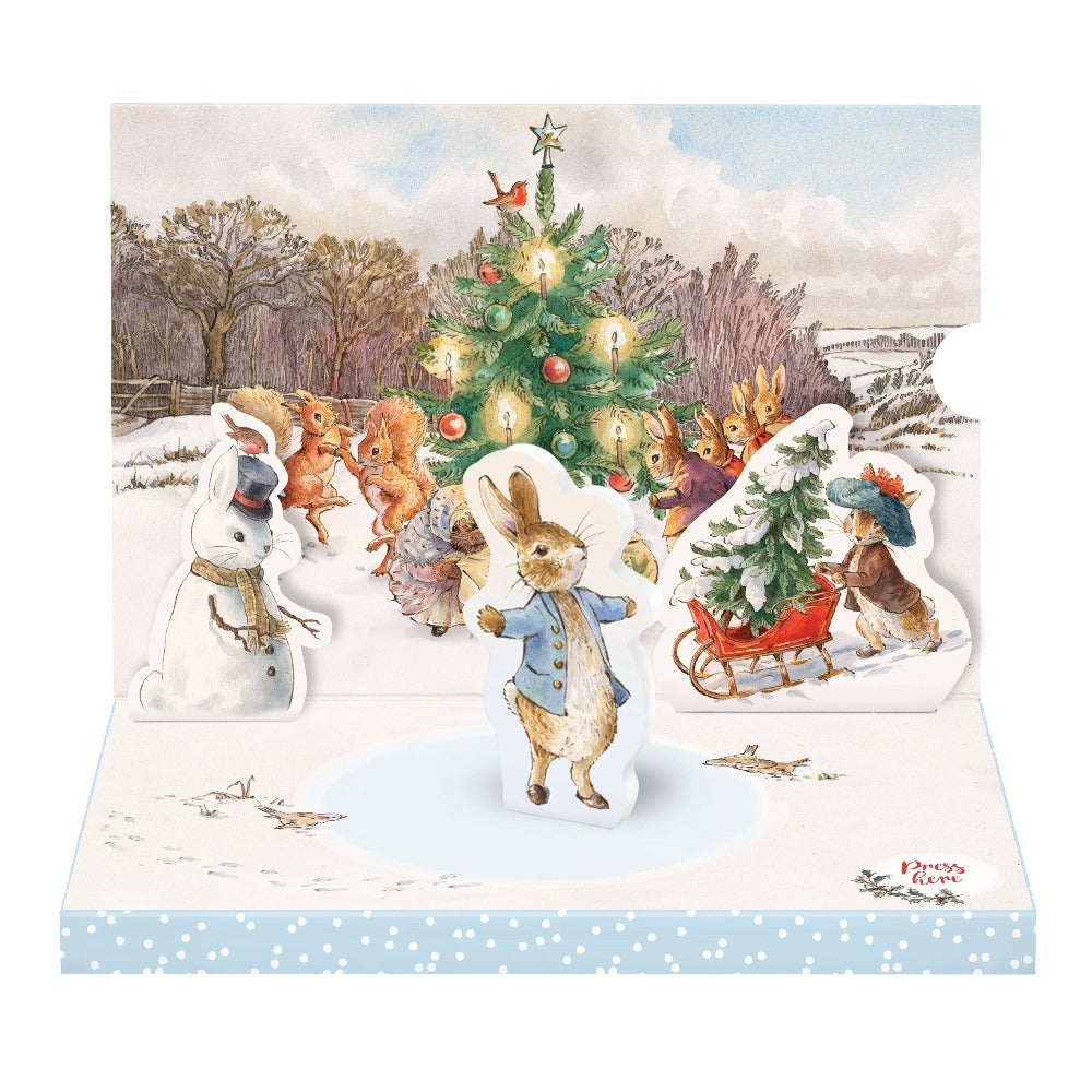 Peter Rabbit Music Box Card | Putti Fine Furnishings Christmas Canada