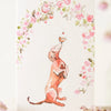 Sophie Amelia Sausage Party Dachshund Greeting Card