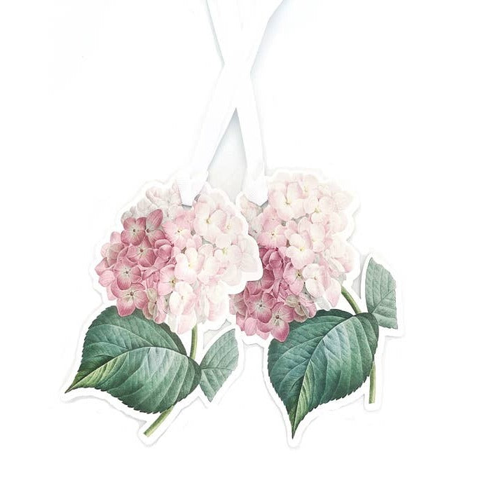Pink Hydrangea Gift Tags