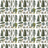 Conifer Forest Gift Wrap Roll