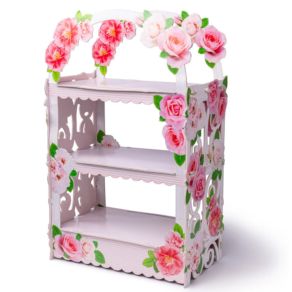 A Very English Rose Arch Treat Stand