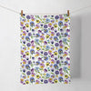 Pansy All Over Kitchen Towel