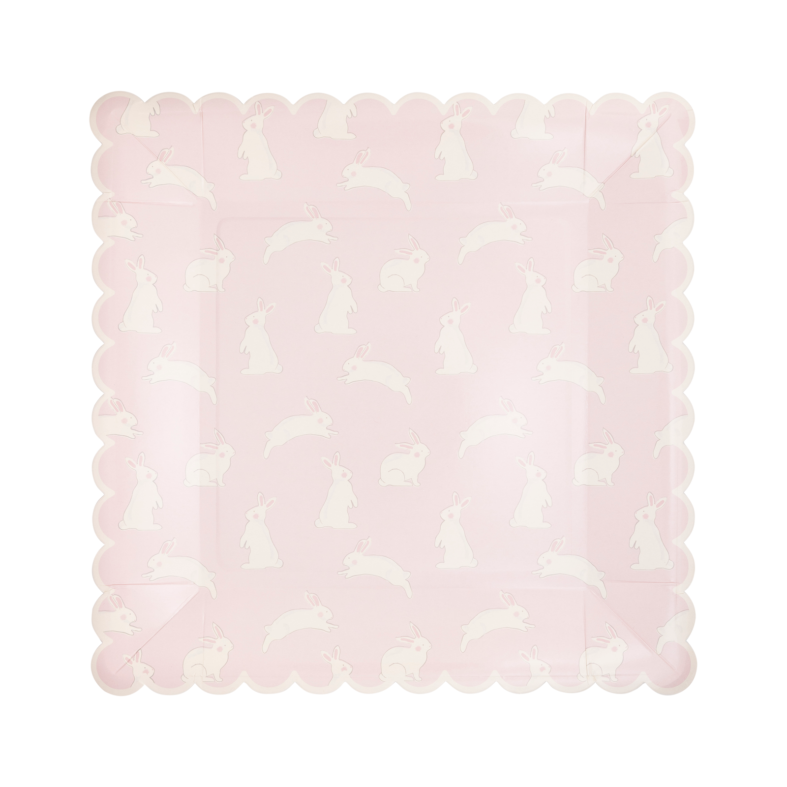 Bunny Pattern Paper Plate