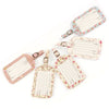 Miss Rose Sister Violet Chintz Luggage Tag, MRSV-Miss Rose Sister Violet, Putti Fine Furnishings
