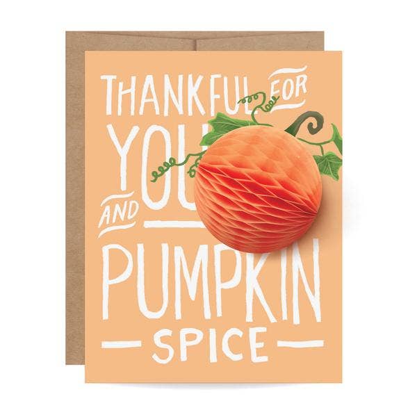 Inklings Paperie - Pumpkin Pop-Up | Putti Fne Furnishings Canada 