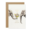 Stephanie Davies "Thanks for being amazing" Elephant Thank You Greeting Card