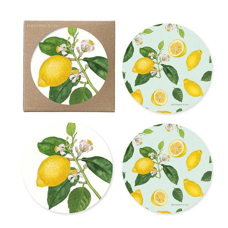 Lemon Coasters