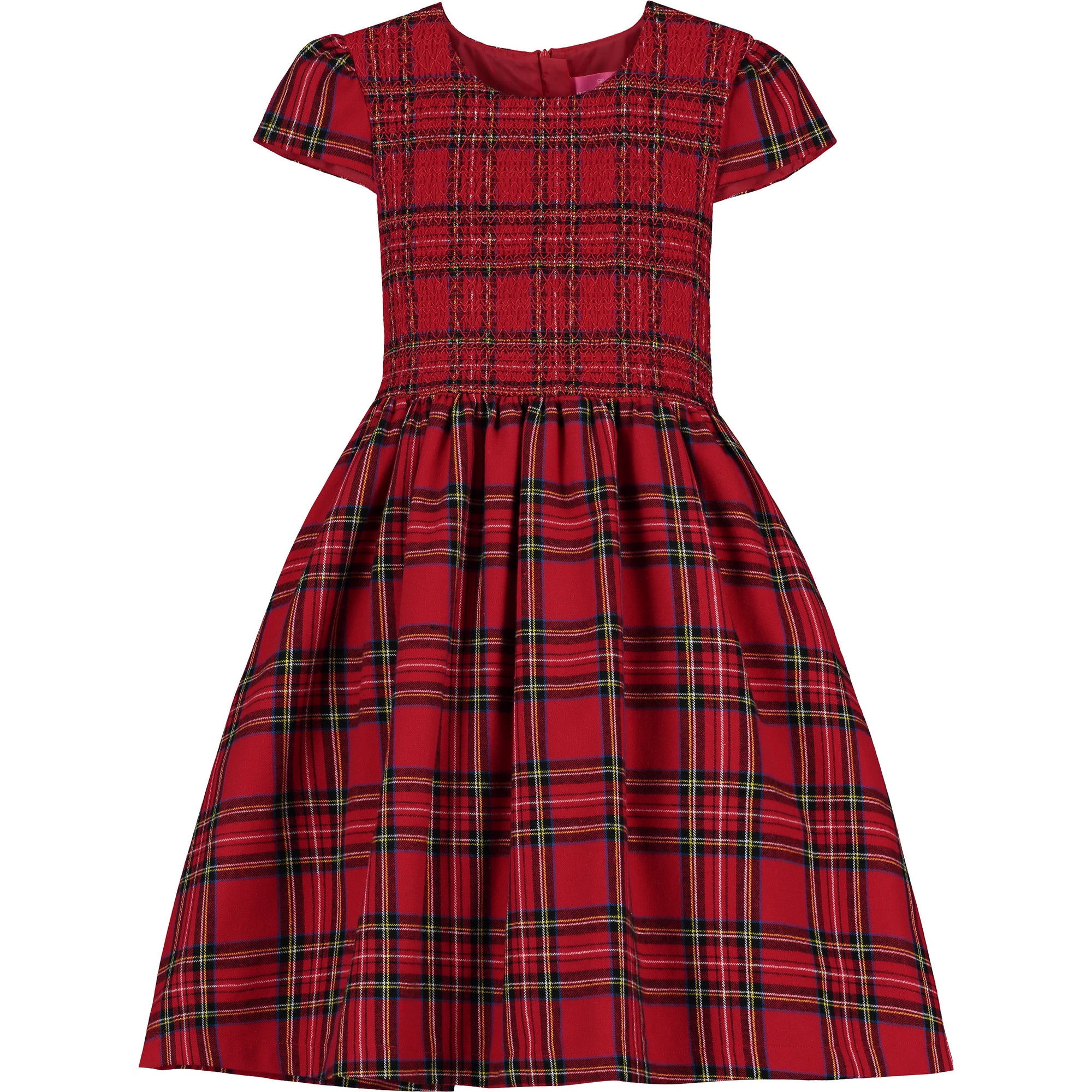 Holly Hastie Bonnie Red Plaid Girls Party Dress