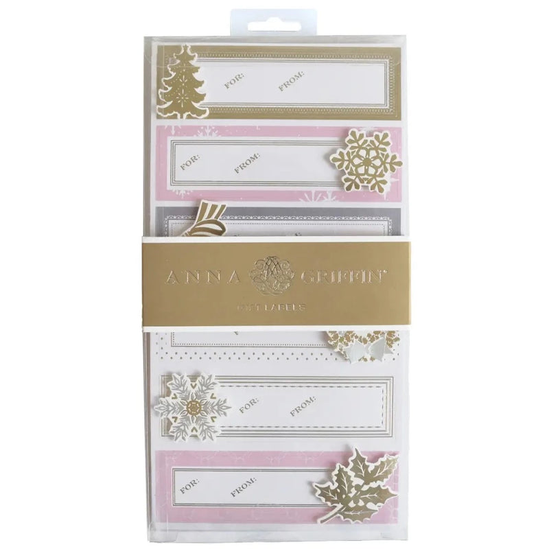 Anna Griffin Pink & Gold Sticker Label Sheets