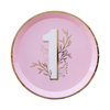 Milestone Pink Onederland Dinner Plates - 8 Pk.