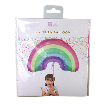 "We Heart Unicorns" Rainbow Balloon, TT-Talking Tables, Putti Fine Furnishings