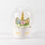 Flower Unicorn Snow Globe | Putti Fine Furnishings 